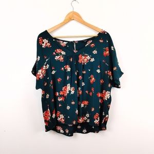 MADEWELL | SPRUCE BLOOMS RHYME TOP SIZE MEDIUM